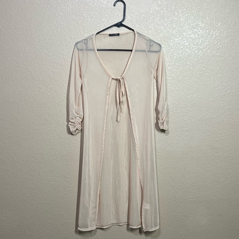 Blush Midi Sheer Slip